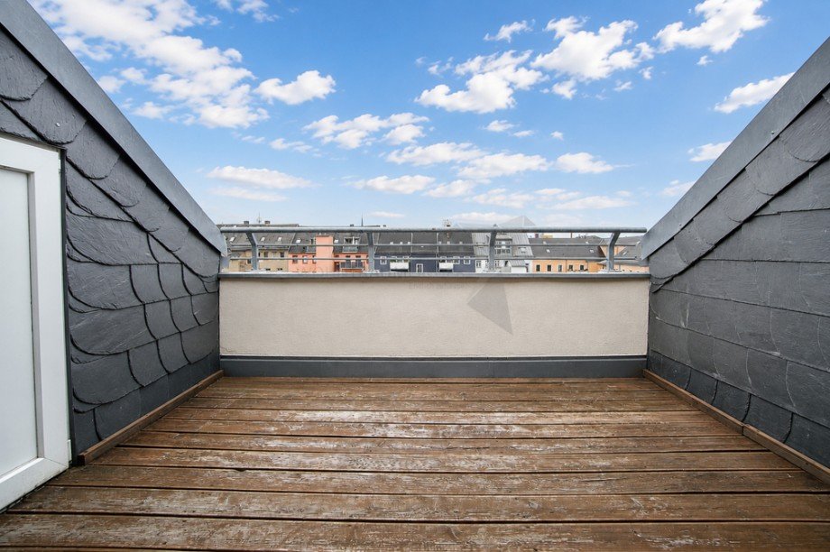 Dachterrasse Maisonettewohnung Chemnitz / Zentrum