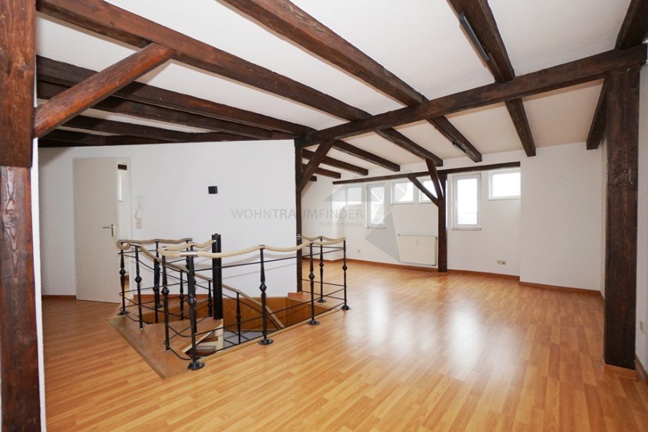 Wohnzimmer Maisonettewohnung Zwickau