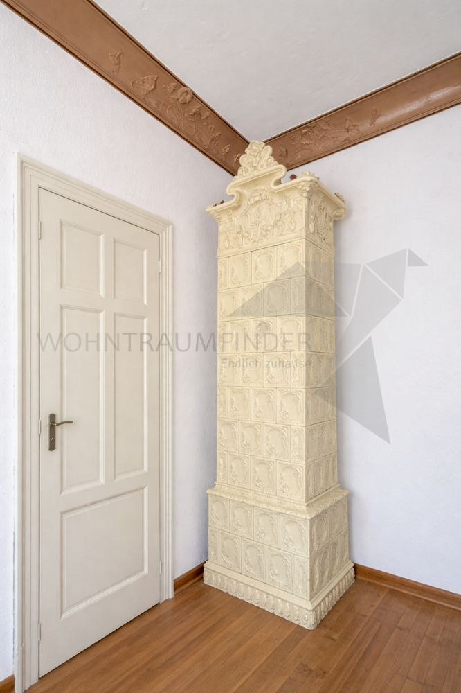 Wohnzimmer (Deko-Ofen) Erdgeschosswohnung Zwickau
