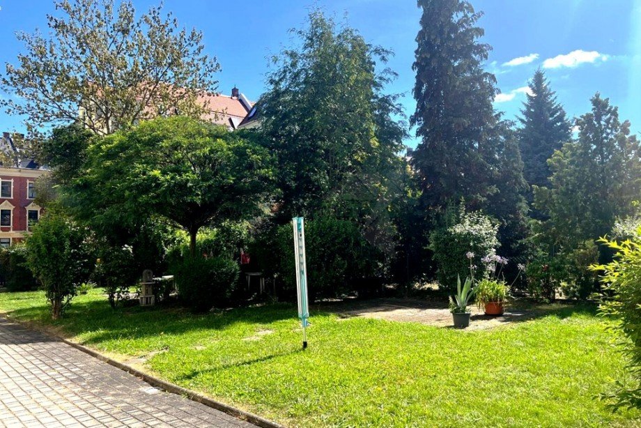 Garten Etagenwohnung Zwickau