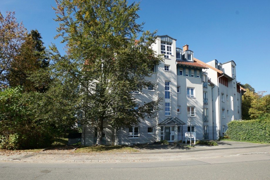 Au�enansicht Erdgeschosswohnung Zwickau