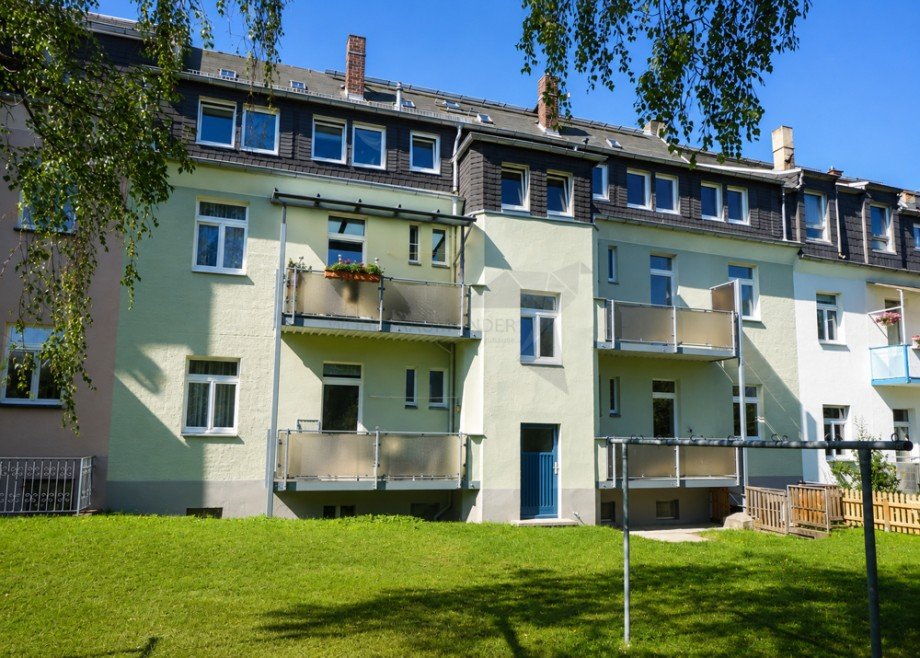 Objektansicht Hofseite Etagenwohnung Chemnitz - Kappel, Chemnitz