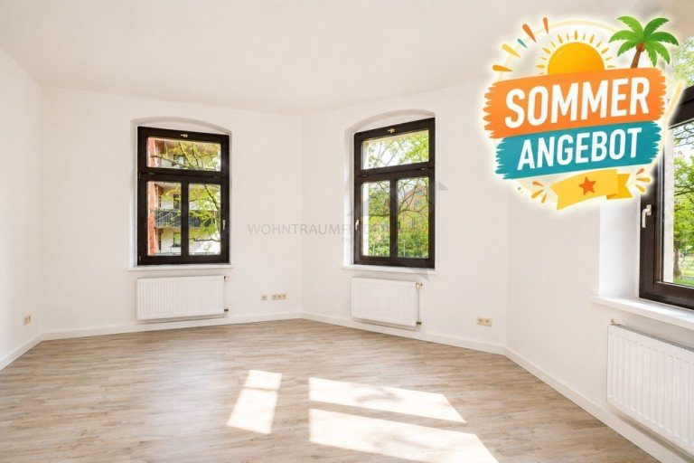 Sommerangebot Zwickau Etagenwohnung SOMMERANGEBOT - NEU renovierte, ger�umige 3-Raum-Wohnung am Schlobigpark