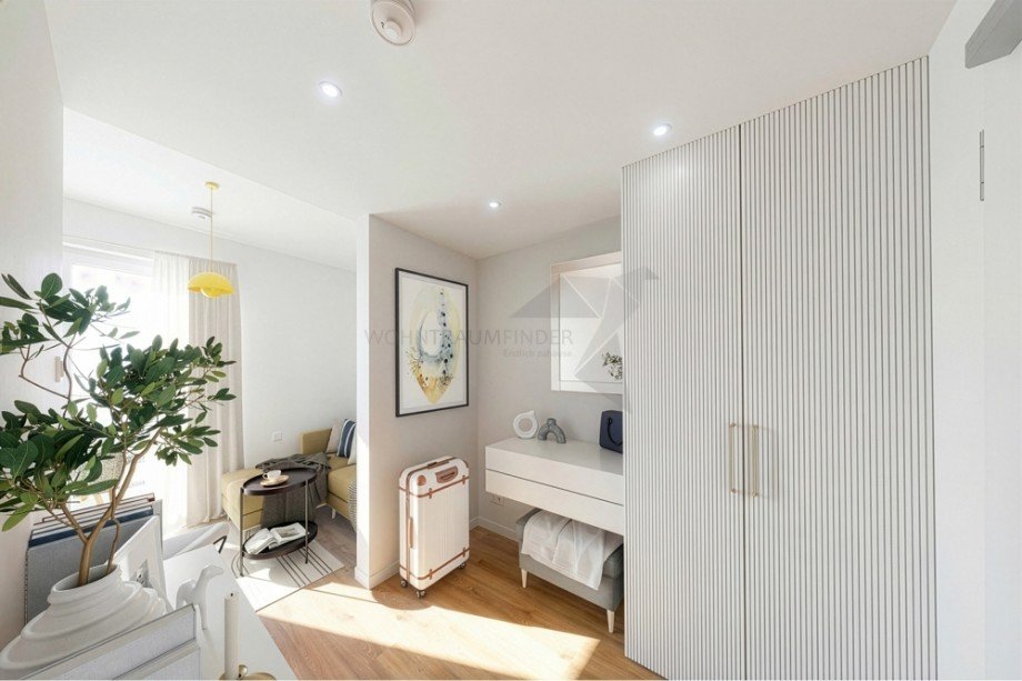 Visualisierung Flur Erdgeschosswohnung Chemnitz