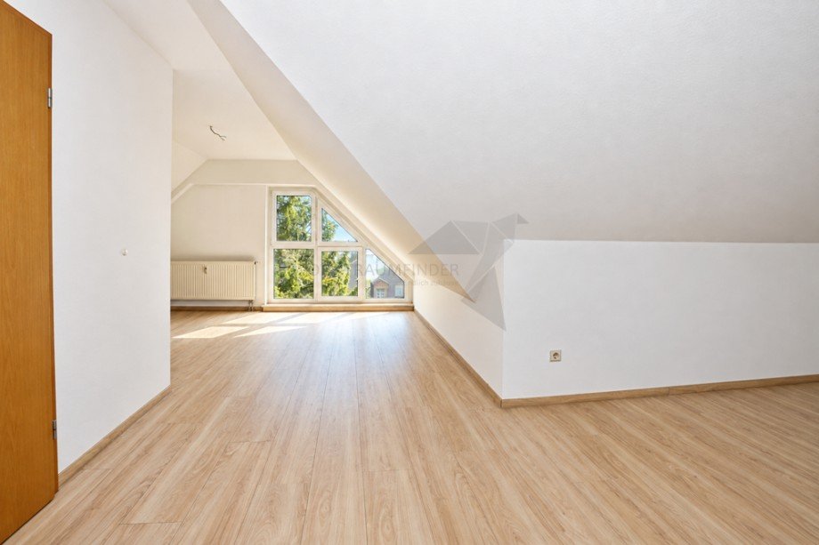 Schlafzimmer Obergeschoss 2 Maisonettewohnung Chemnitz