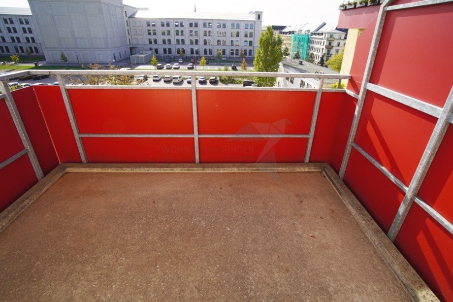 Balkon K�che Loft-Studio-Atelier Chemnitz / Zentrum