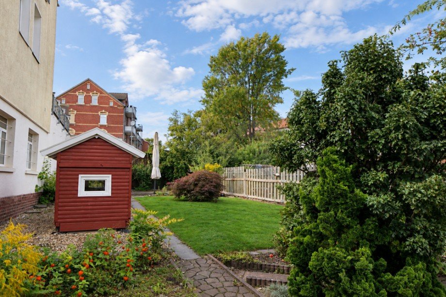Privatgarten Maisonettewohnung Zwickau