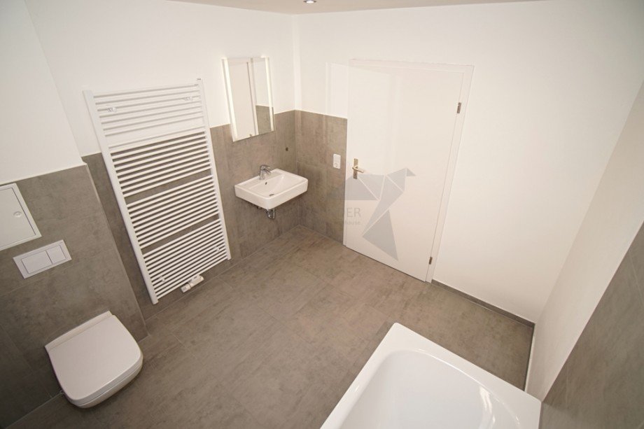 Detail Tageslichtbad Erdgeschosswohnung Chemnitz