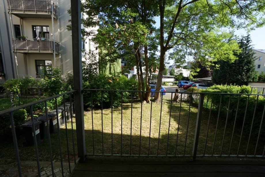 Balkon Erdgeschosswohnung Zwickau