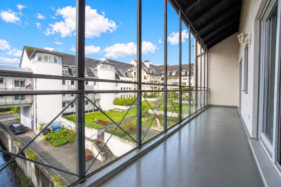 XXL Balkon mit Westausrichtung Etagenwohnung Chemnitz