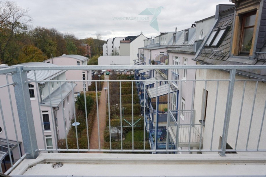 Balkon Dachgeschosswohnung Zwickau