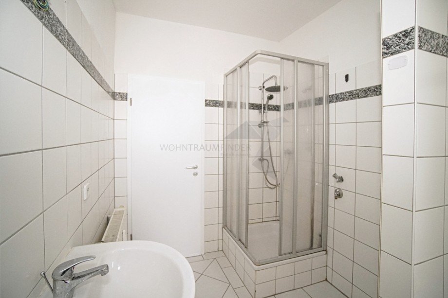 Detail Dusche und WM-Stellplatz Etagenwohnung Chemnitz - Ka�berg, Chemnitz