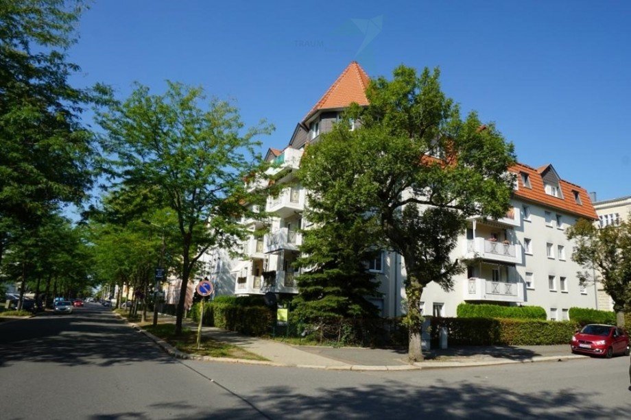 Stra�enansicht Erdgeschosswohnung Zwickau / P�lbitz
