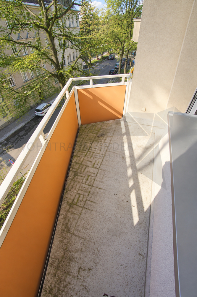 Detail Balkon Etagenwohnung Chemnitz