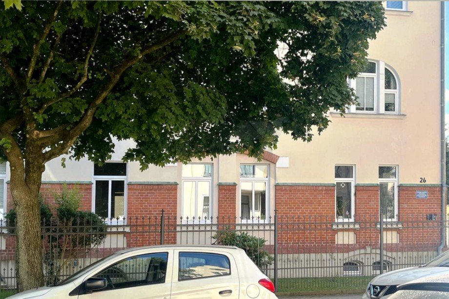 Au�enansicht Etagenwohnung Zwickau