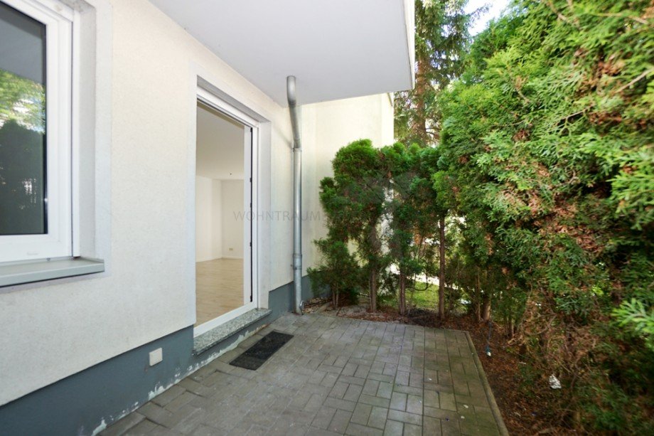 Terrasse Erdgeschosswohnung Zwickau / P�lbitz