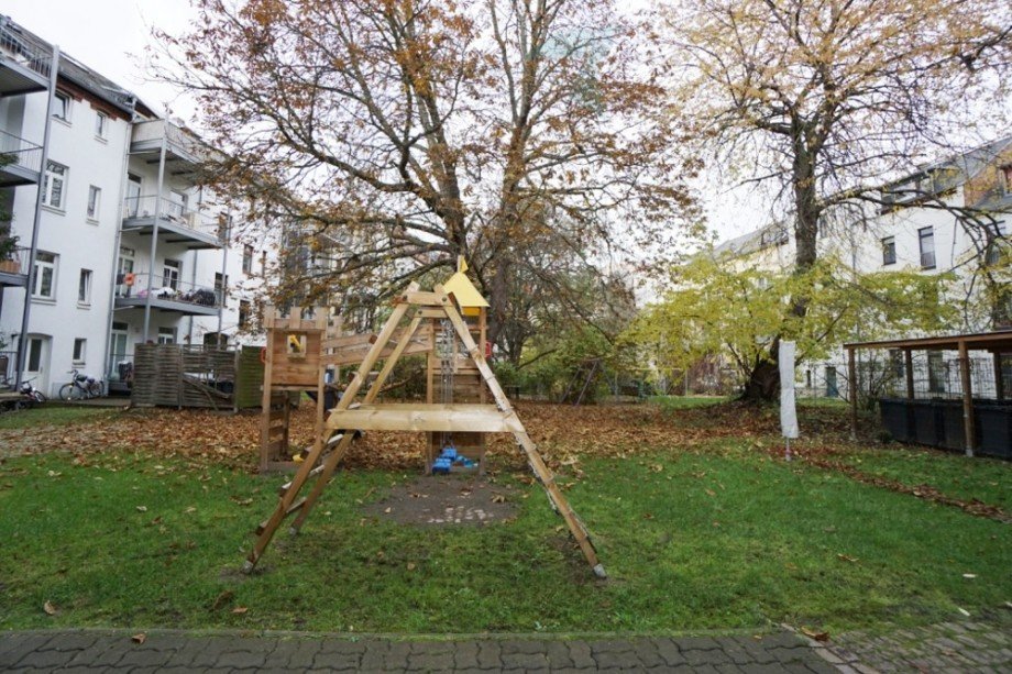 Spielplatz Dachgeschosswohnung Zwickau