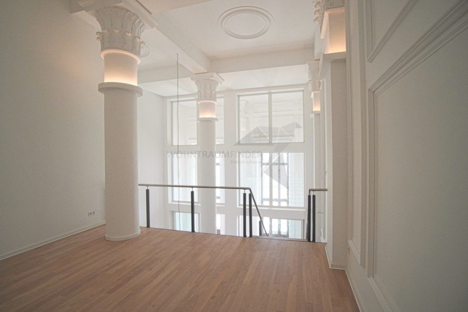 Beispiel Blick aus dem Schlafbereich Maisonettewohnung Chemnitz