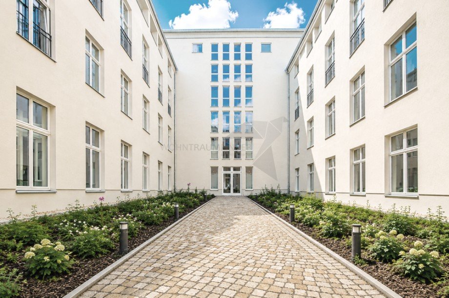 Lichthof Etagenwohnung Chemnitz