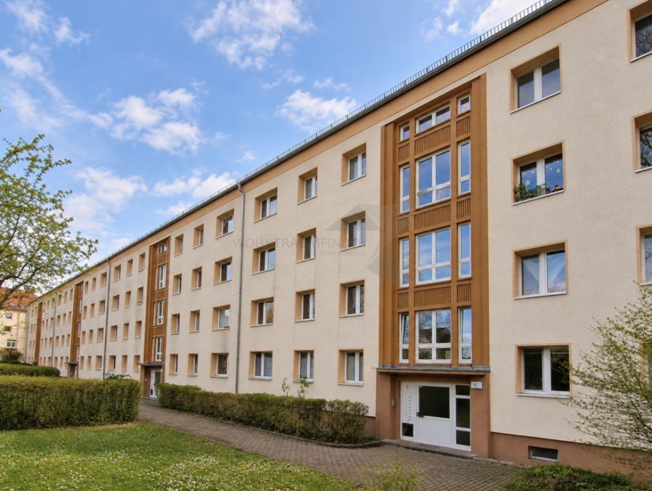 Objektansicht Hofseite Etagenwohnung Chemnitz