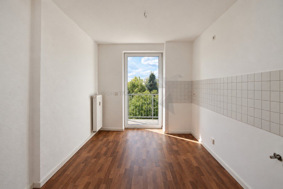 K�che mit Balkonzugang Dachgeschosswohnung Chemnitz - Ka�berg, Chemnitz