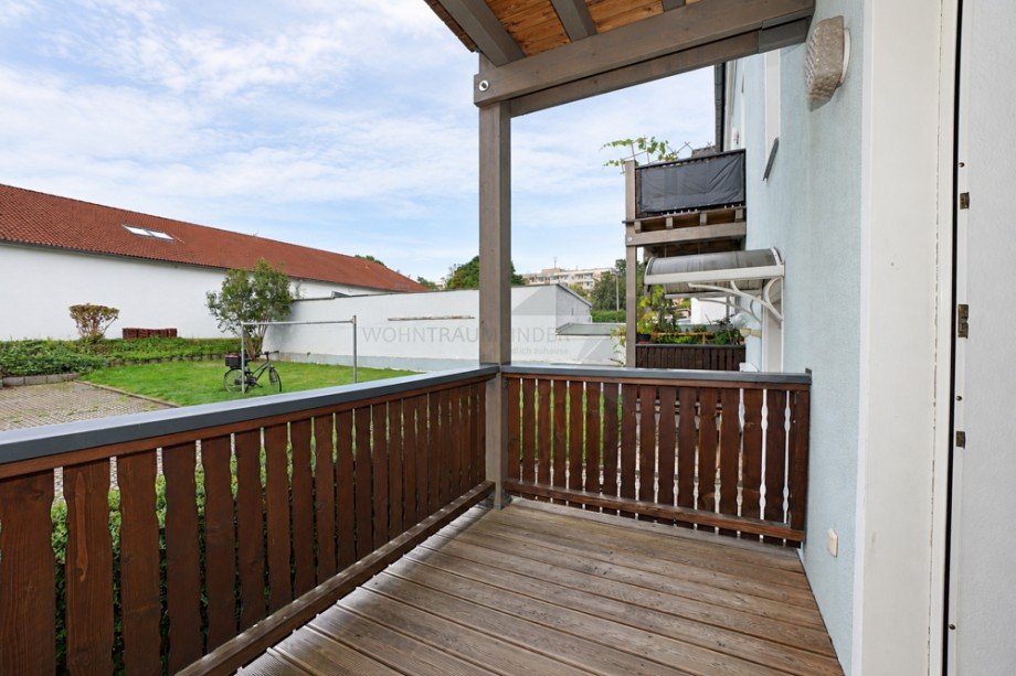Balkon Erdgeschosswohnung Zwickau / Niederplanitz