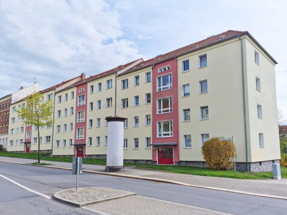 Objektansicht Stra�enseite Etagenwohnung Chemnitz