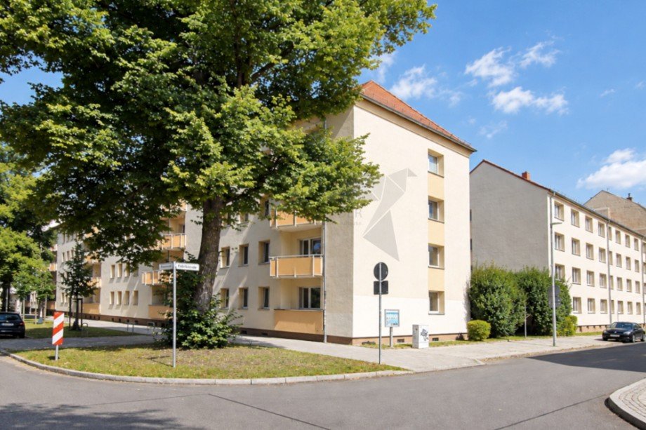 Ansicht Vettersstra�e-Fabriciusstra�e Etagenwohnung Chemnitz