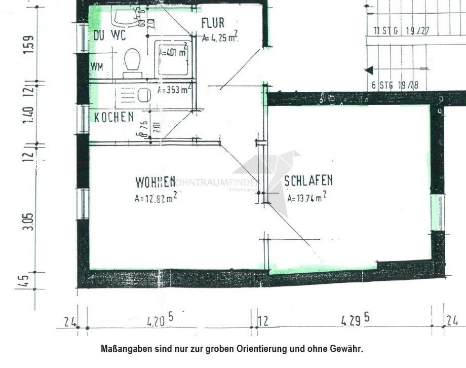 Grundriss �hnlich Etagenwohnung Meerane