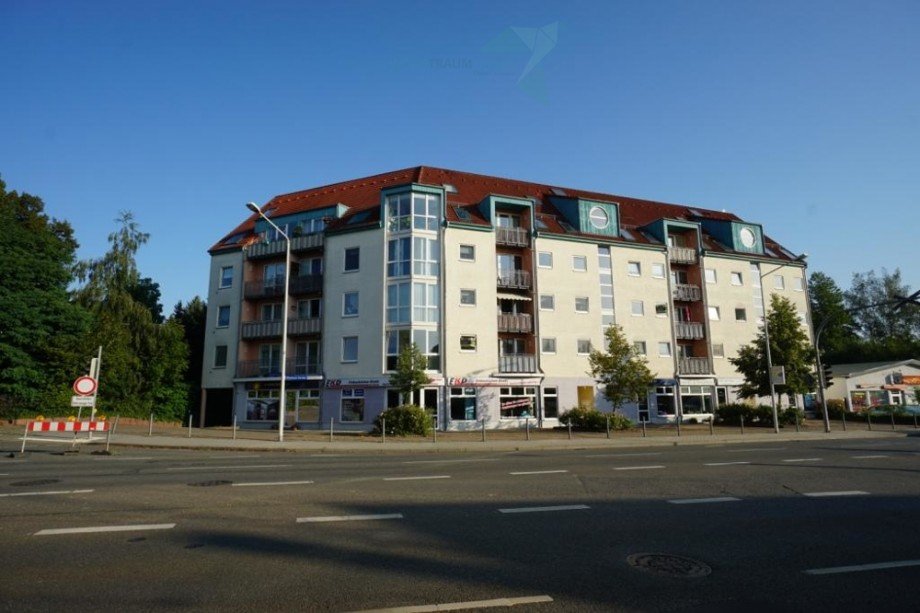 Stra�enansicht Etagenwohnung Zwickau / Schedewitz