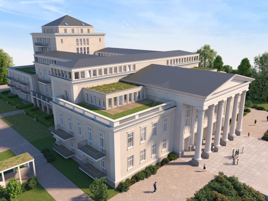 Animation Kulturpalast Rabenstein Etagenwohnung Chemnitz