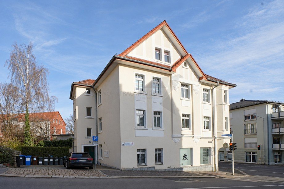 Au�enansicht Etagenwohnung Zwickau / Niederplanitz