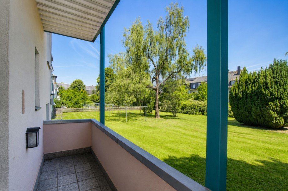 Balkon und Ausblick Erdgeschosswohnung Chemnitz - Kappel, Chemnitz