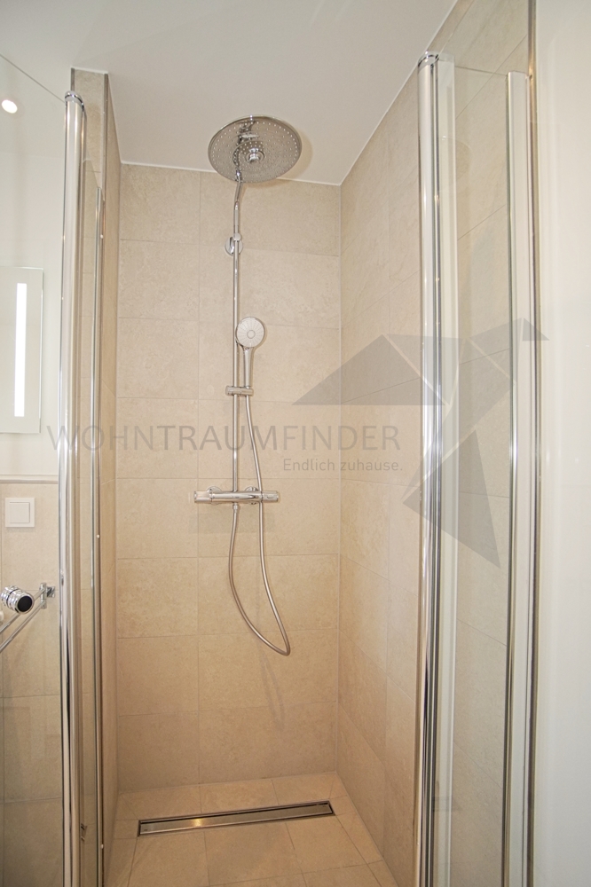 Detail Dusche Etagenwohnung Chemnitz