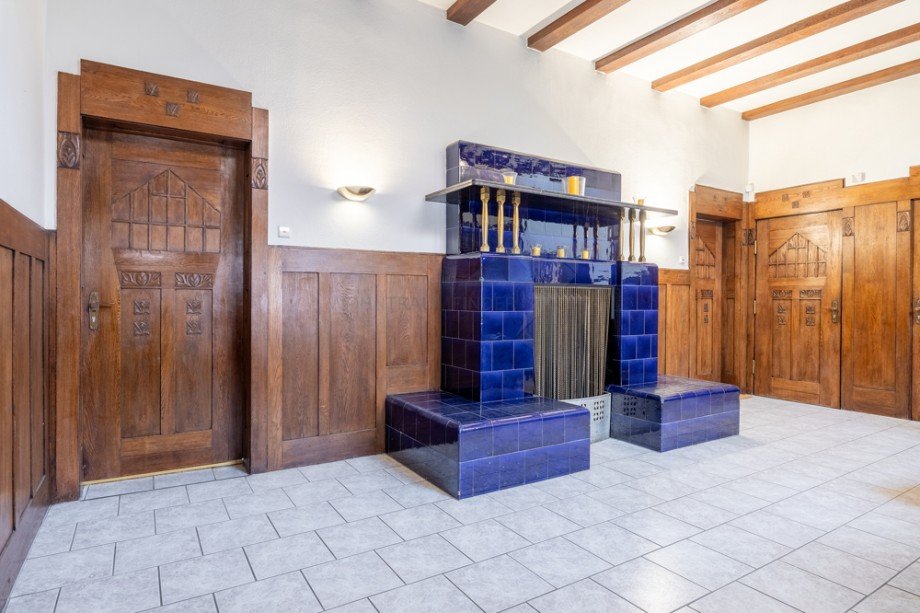 Detail Kamin B�rohaus Chemnitz