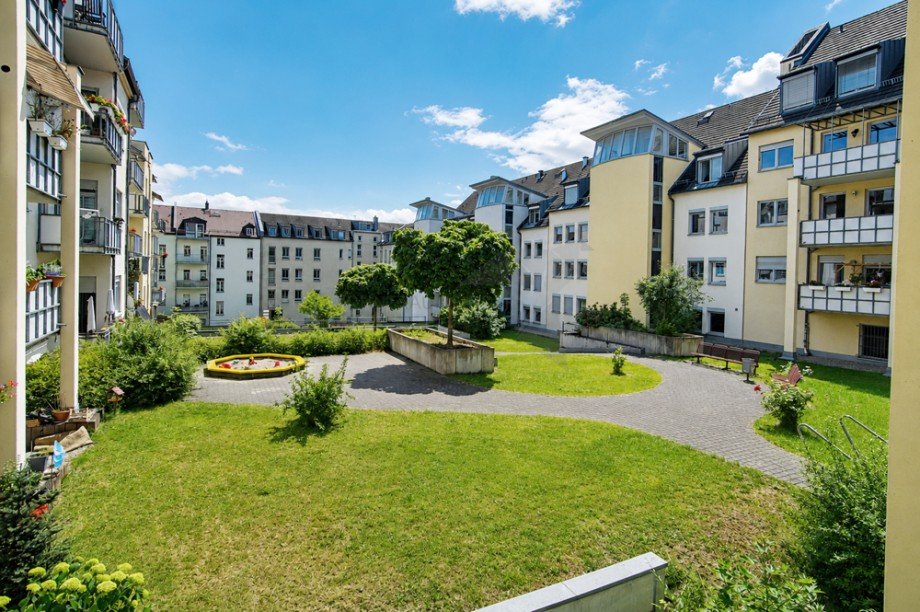 Innenhof Praxis Chemnitz
