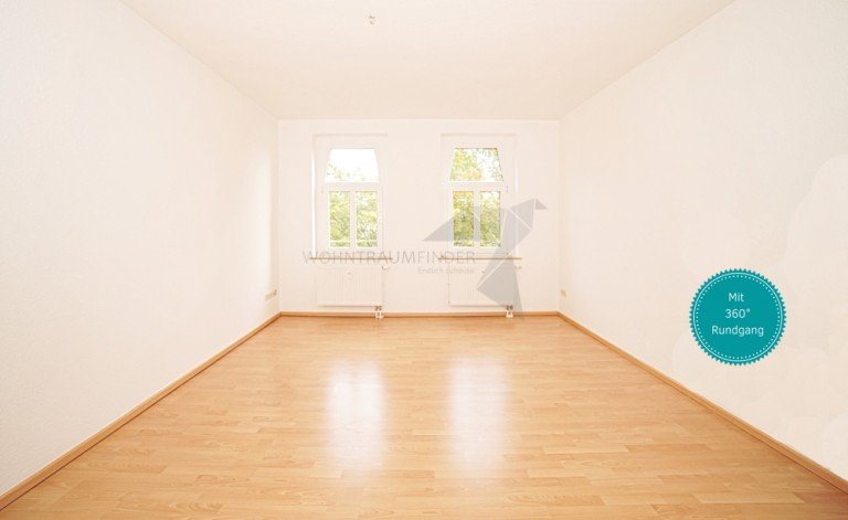 Wohnung mit 360� Rundgang Chemnitz Dachgeschosswohnung !! Bergsteigerrabatt !! Helle 3 Raum DG-Whg. mit Balkon und Tageslichtbad