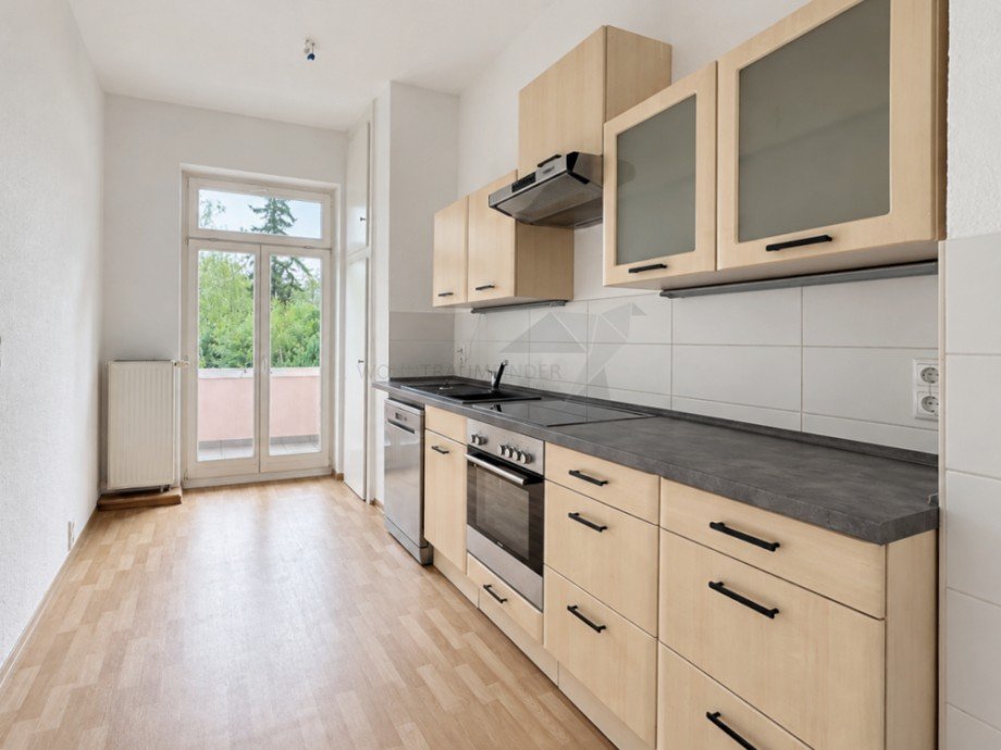 K�che mit Einbauk�che Etagenwohnung Chemnitz - Kappel, Chemnitz