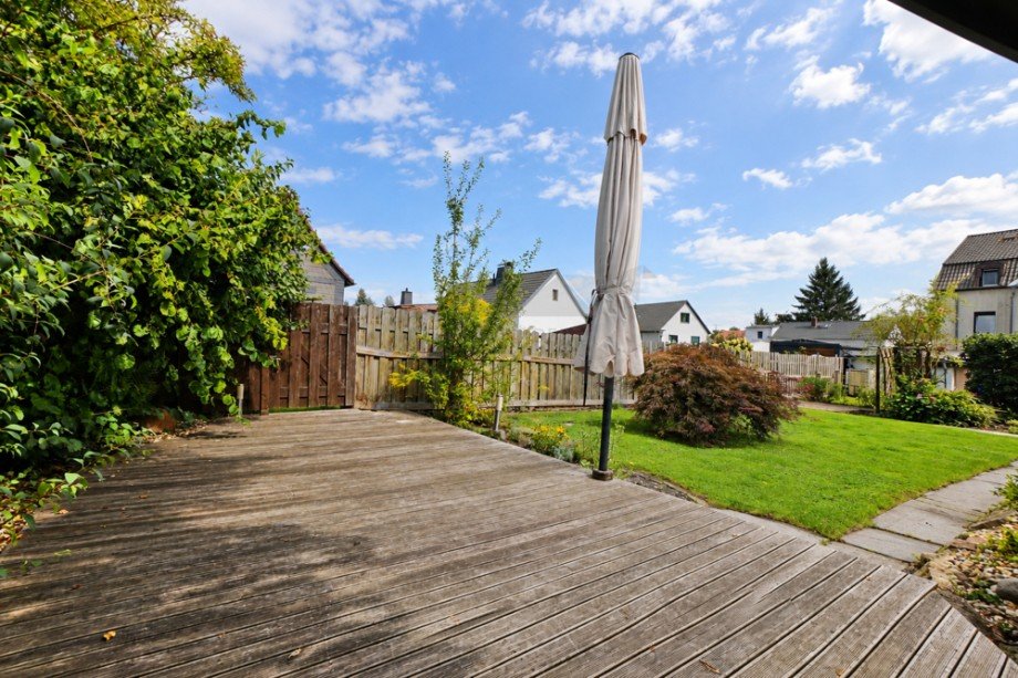 Terrasse Maisonettewohnung Zwickau