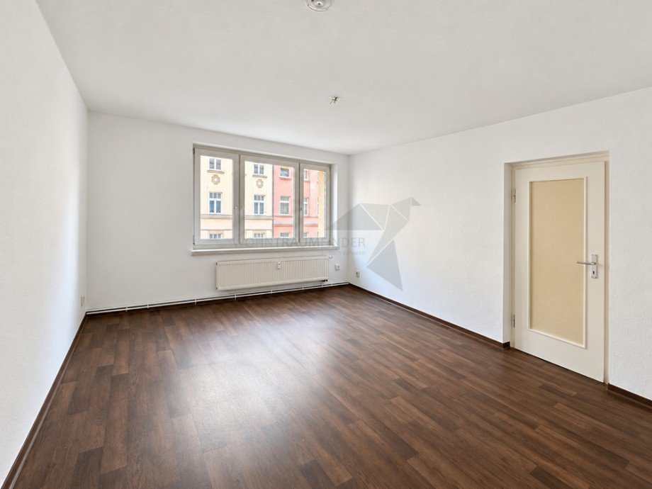 Detail Wohnzimmer Etagenwohnung Chemnitz