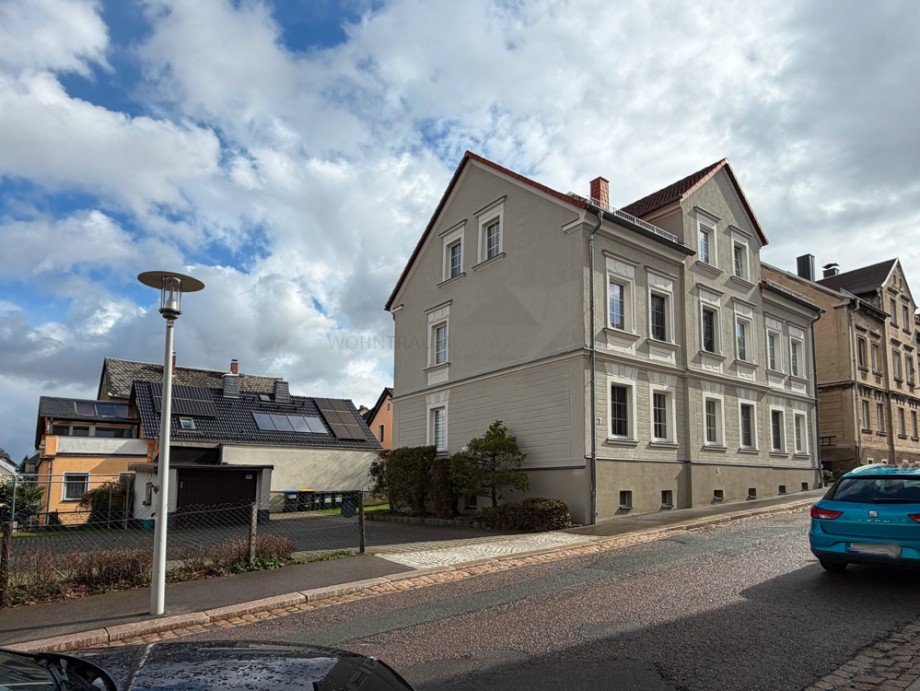 Au�enansicht Erdgeschosswohnung Zwickau