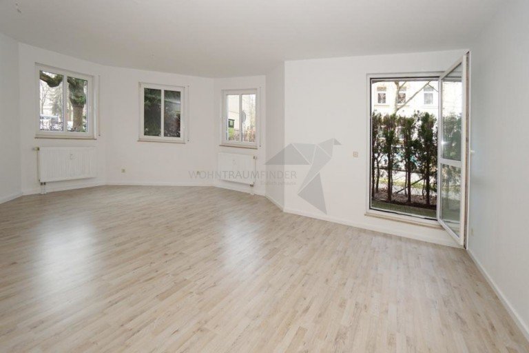 Wohnzimmer Zwickau / P�lbitz Erdgeschosswohnung Ger�umige 3-Raum-Terrassenwohnung mit Au�enverschattung an allen Fenstern