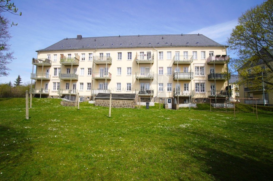 Ansicht Hofseite Erdgeschosswohnung Chemnitz