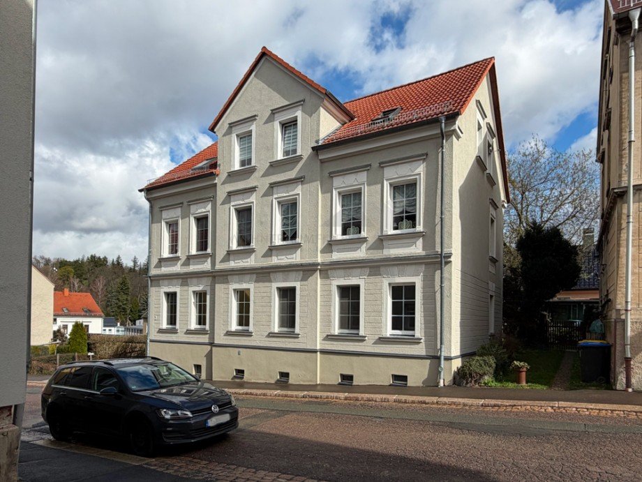 Au�enansicht Erdgeschosswohnung Zwickau