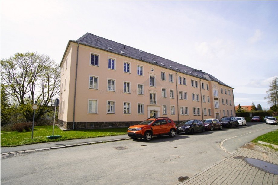 Ansicht Stra�enseite Erdgeschosswohnung Chemnitz