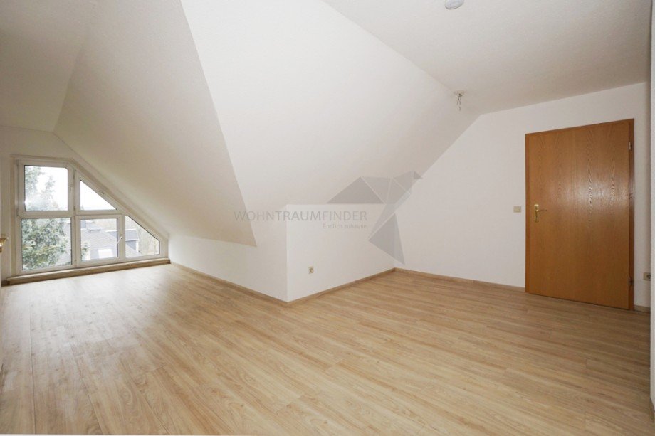 Schlafzimmer Obergeschoss Maisonettewohnung Chemnitz