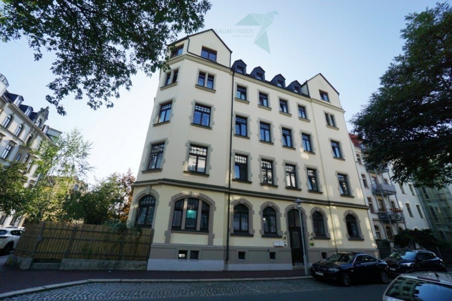 Au�enansicht Etagenwohnung Zwickau