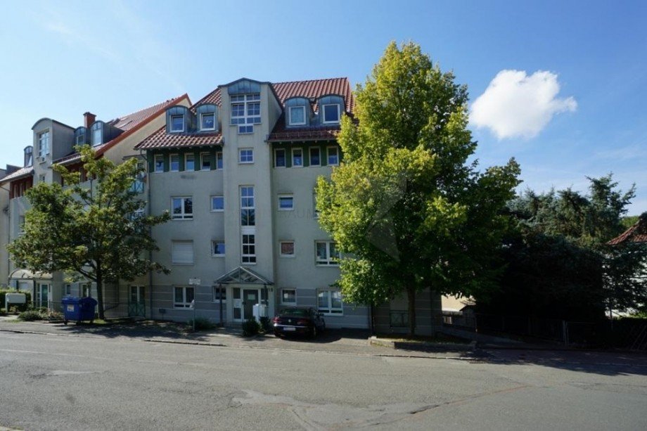 Stra�enansicht Maisonettewohnung Zwickau