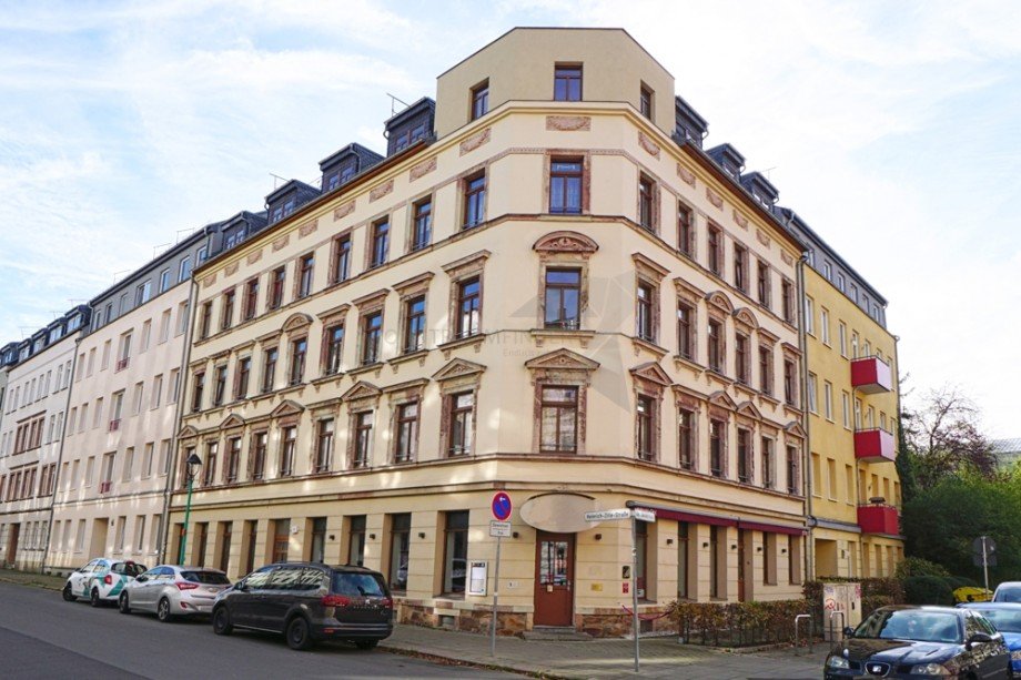 Ansicht Stra�enseite Maisonettewohnung Chemnitz / Zentrum