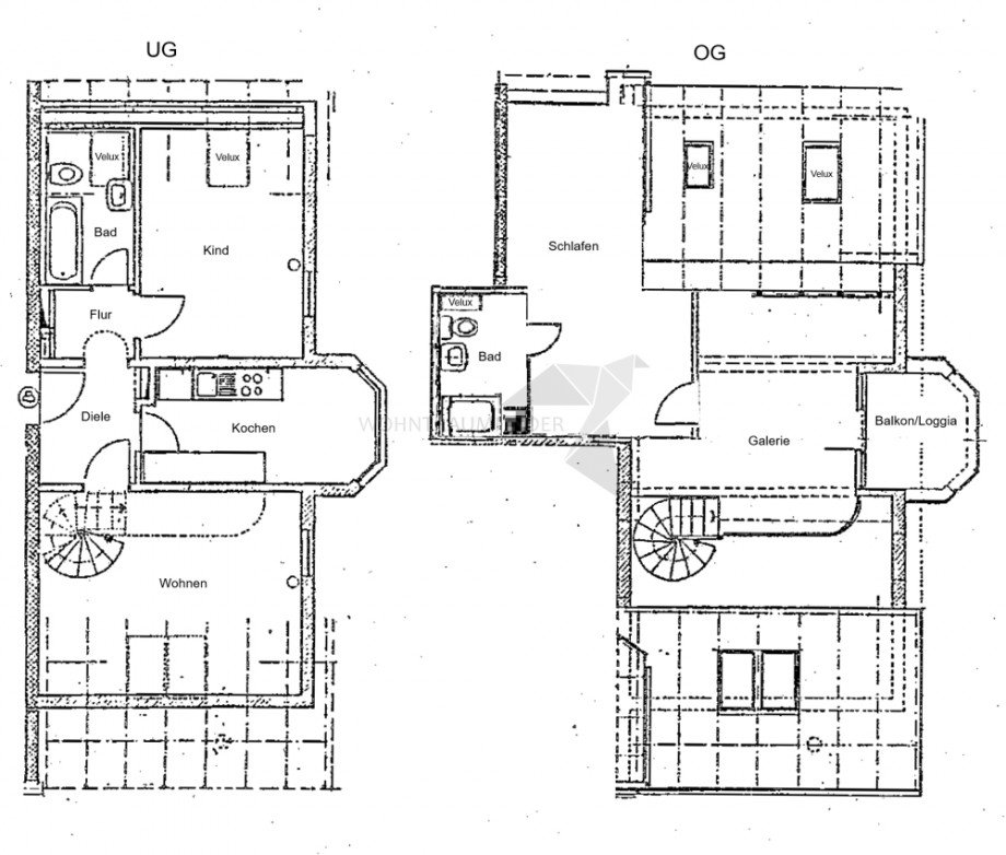 Grundriss �hnlich Maisonettewohnung Chemnitz